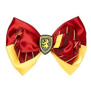 ✨NEW✨ Harry Potter Gryffindor House Hogwarts Hair Bow / Brooch Pin